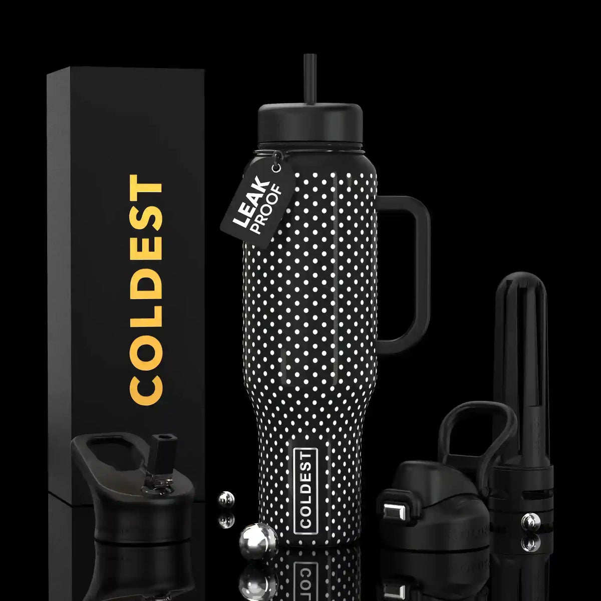 COLDEST 46oz Limitless Ultra V8 Water Bottle - Home HavenCOLDEST 46oz Limitless Ultra V8 Water Bottle