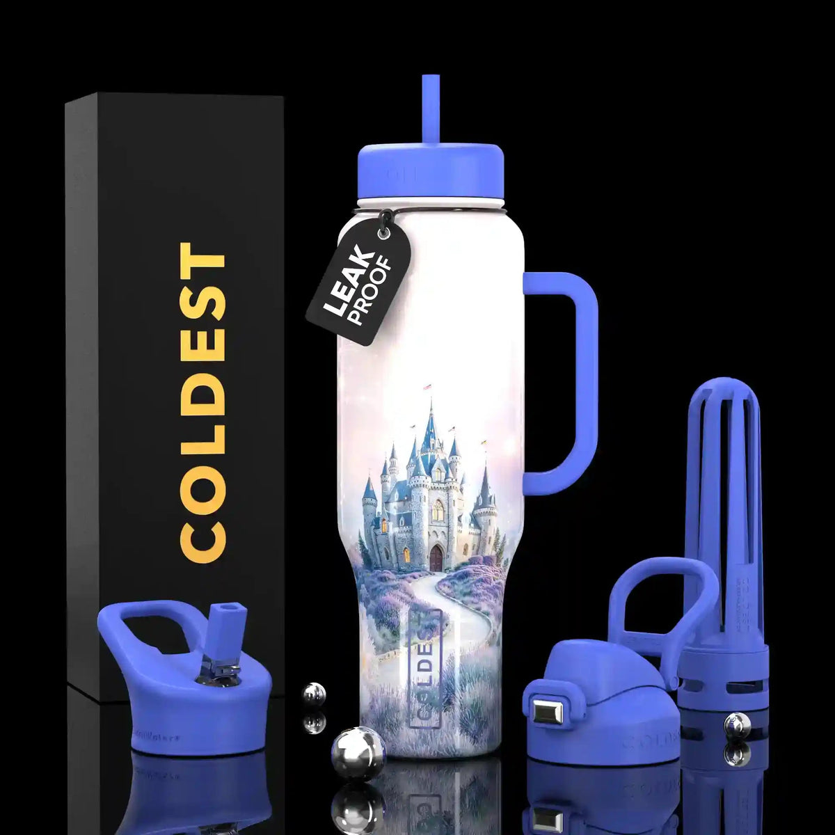 COLDEST 46oz Limitless Ultra V8 Water Bottle - Home HavenCOLDEST 46oz Limitless Ultra V8 Water Bottle