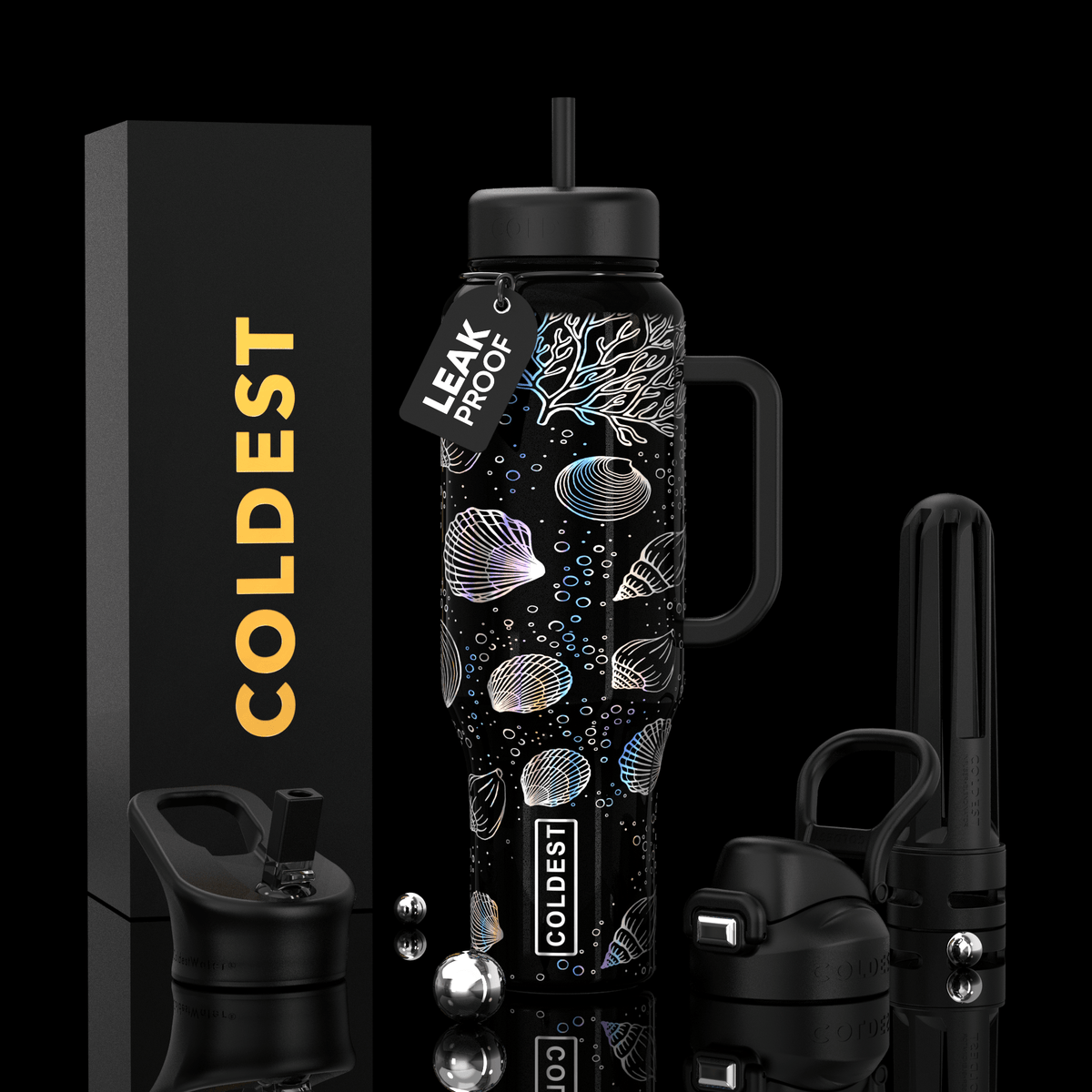 COLDEST 46oz Limitless Ultra V8 Water Bottle - Home HavenCOLDEST 46oz Limitless Ultra V8 Water Bottle