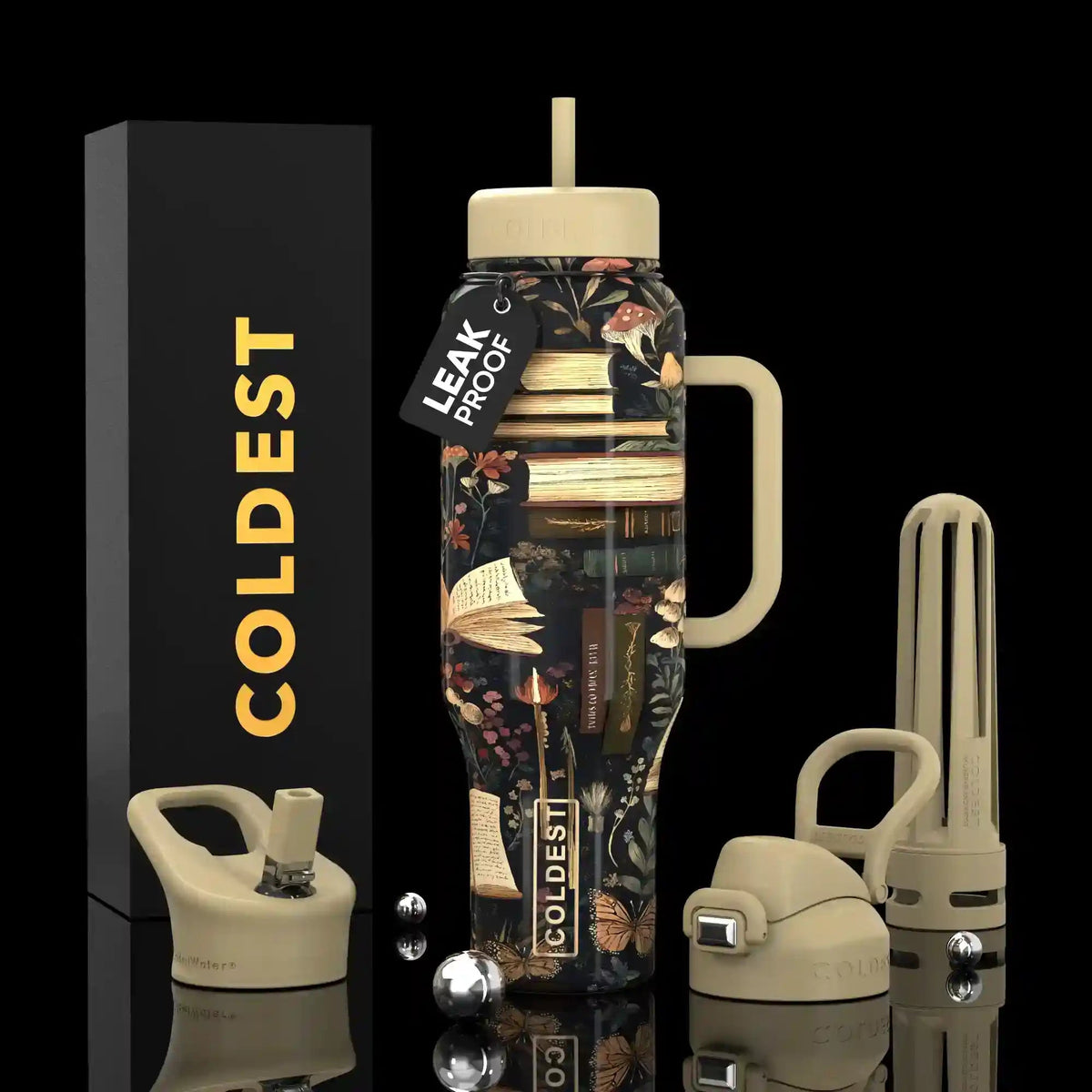 COLDEST 46oz Limitless Ultra V8 Water Bottle - Home HavenCOLDEST 46oz Limitless Ultra V8 Water Bottle
