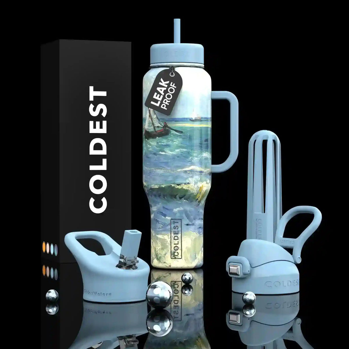 COLDEST 46oz Limitless Ultra V8 Water Bottle - Home HavenCOLDEST 46oz Limitless Ultra V8 Water Bottle