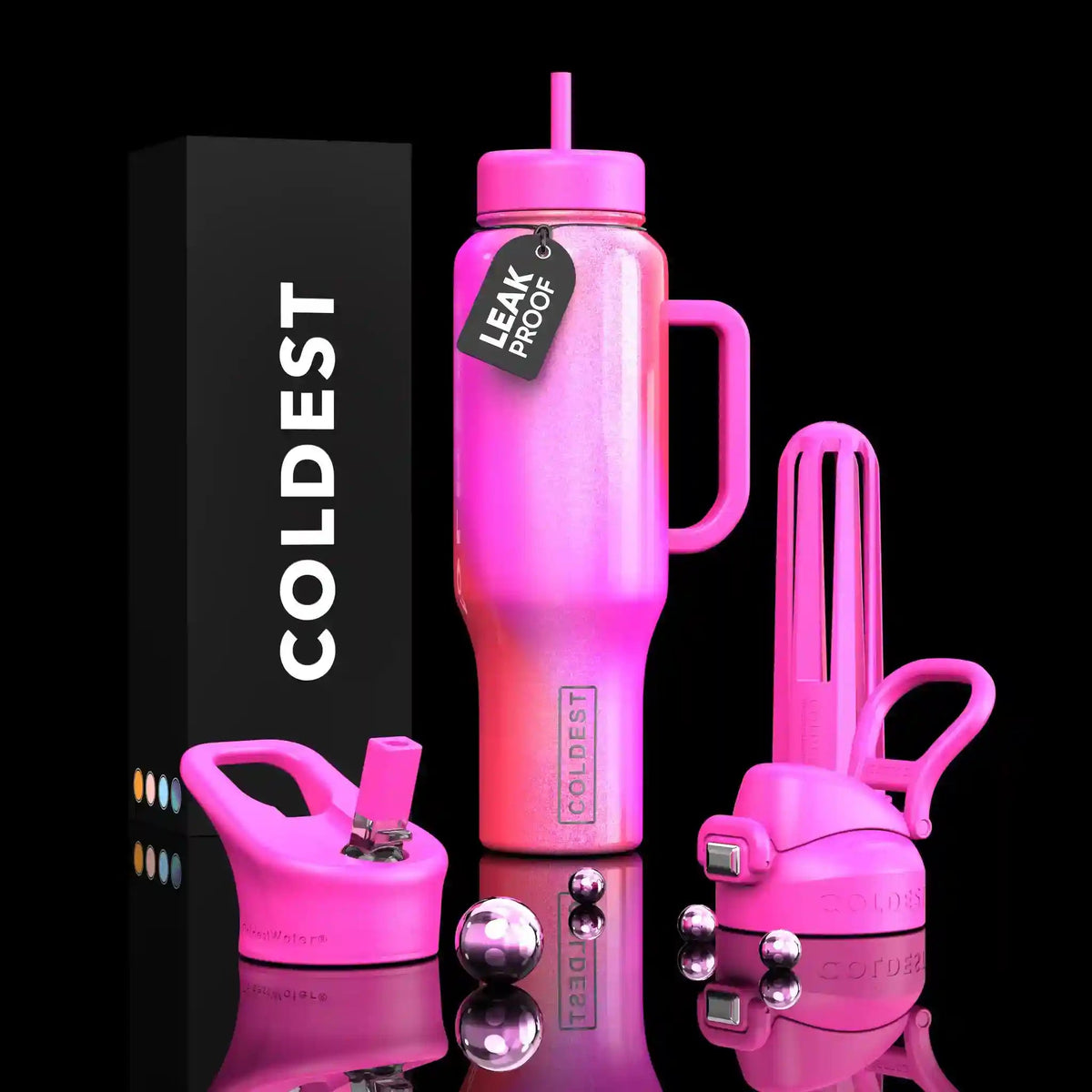 COLDEST 46oz Limitless Ultra V8 Water Bottle - Home HavenCOLDEST 46oz Limitless Ultra V8 Water Bottle