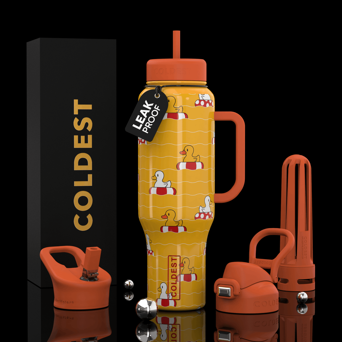 COLDEST 46oz Limitless Ultra V8 Water Bottle - Home HavenCOLDEST 46oz Limitless Ultra V8 Water Bottle