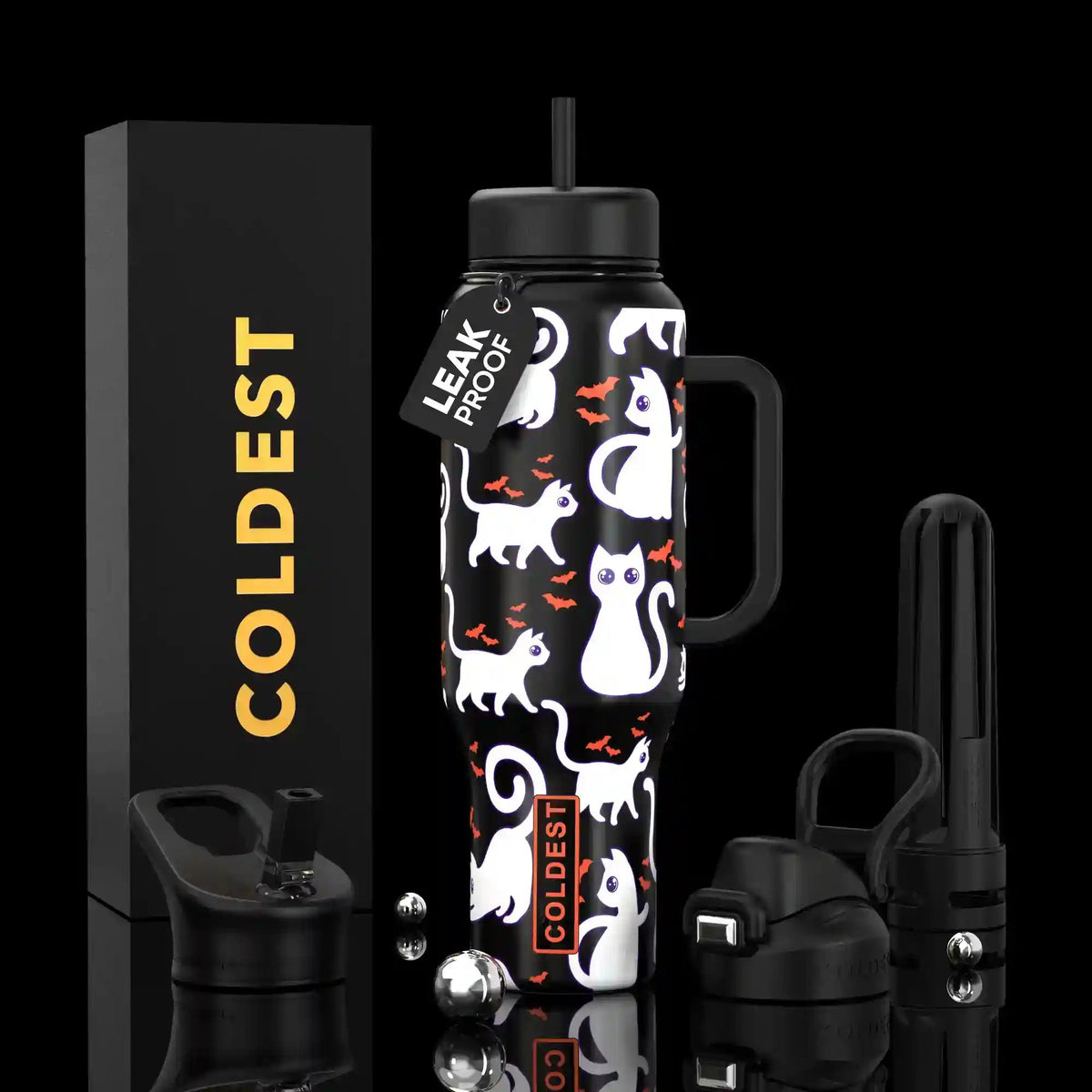 COLDEST 46oz Limitless Ultra V8 Water Bottle - Home HavenCOLDEST 46oz Limitless Ultra V8 Water Bottle
