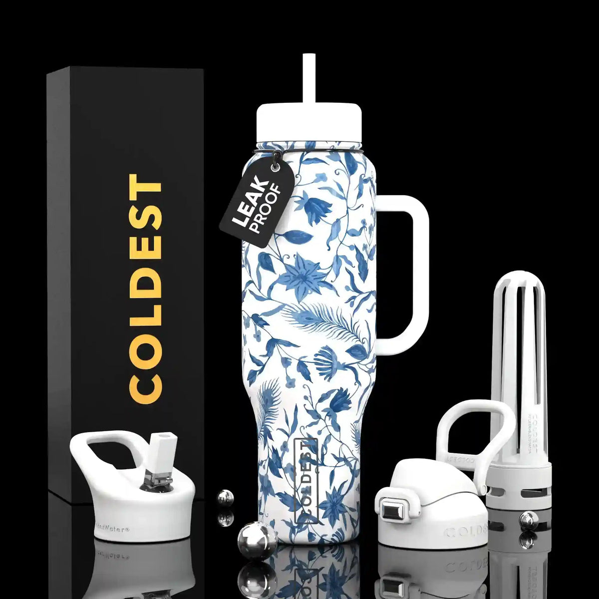 COLDEST 46oz Limitless Ultra V8 Water Bottle - Home HavenCOLDEST 46oz Limitless Ultra V8 Water Bottle
