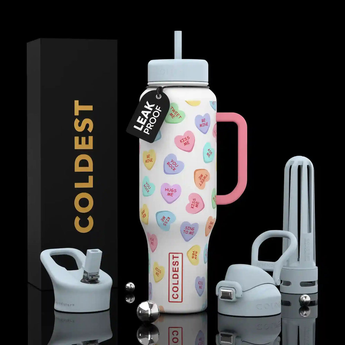 COLDEST 46oz Limitless Ultra V8 Water Bottle - Home HavenCOLDEST 46oz Limitless Ultra V8 Water Bottle