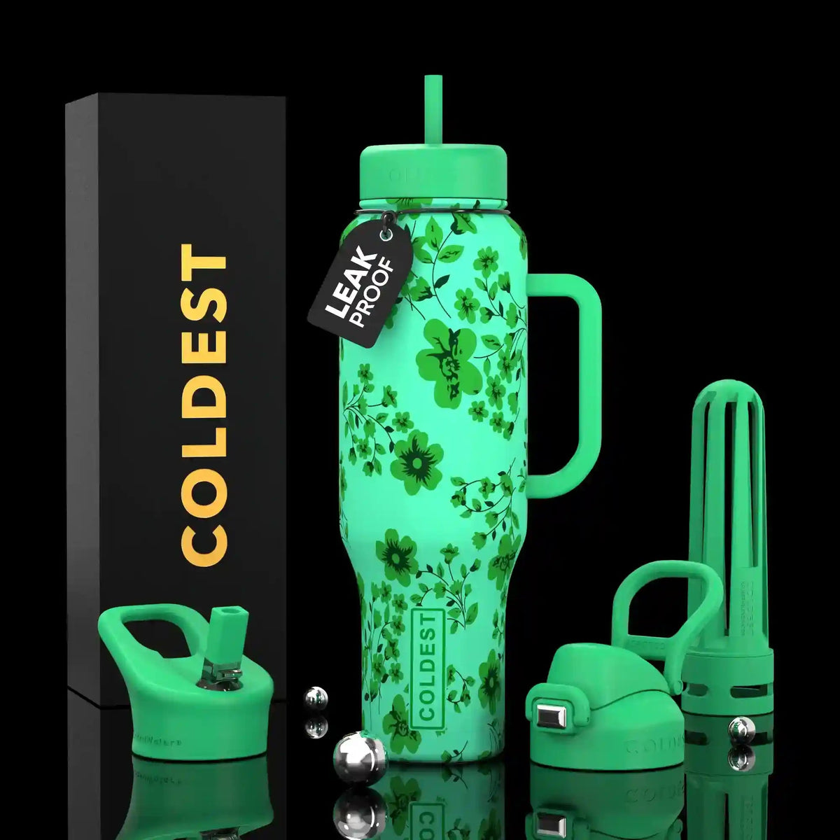 COLDEST 46oz Limitless Ultra V8 Water Bottle - Home HavenCOLDEST 46oz Limitless Ultra V8 Water Bottle