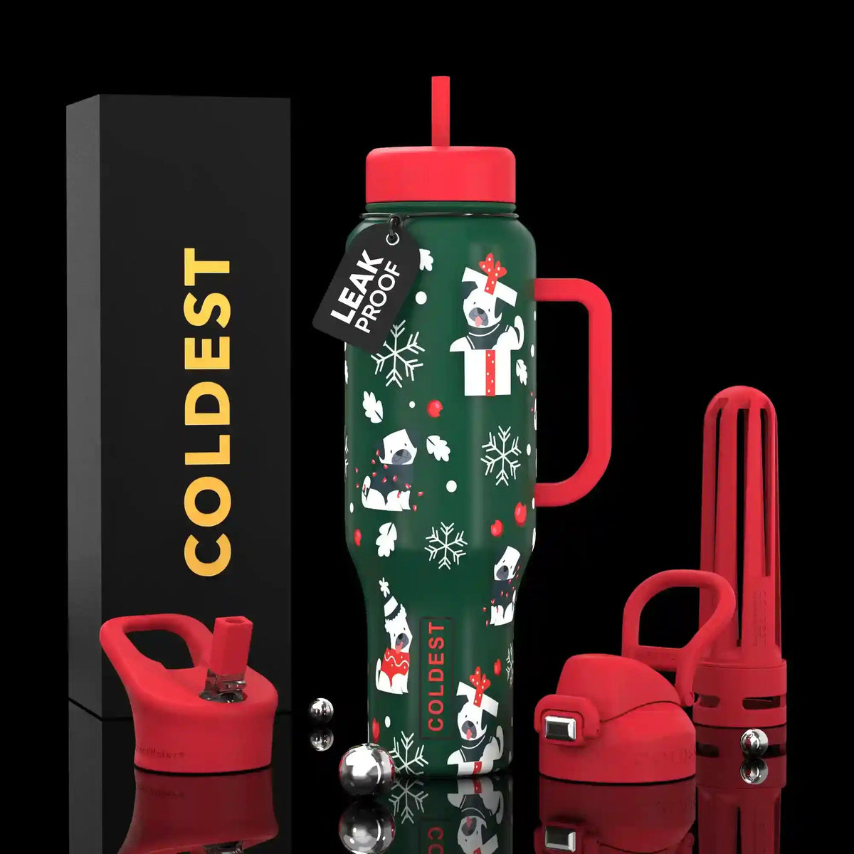 COLDEST 46oz Limitless Ultra V8 Water Bottle - Home HavenCOLDEST 46oz Limitless Ultra V8 Water Bottle