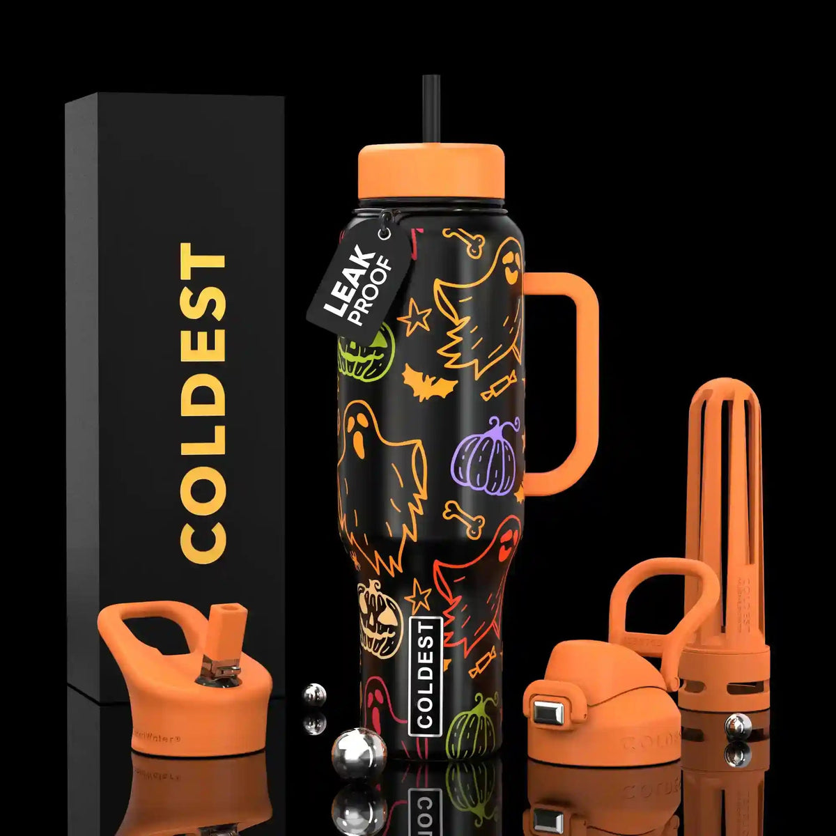 COLDEST 46oz Limitless Ultra V8 Water Bottle - Home HavenCOLDEST 46oz Limitless Ultra V8 Water Bottle
