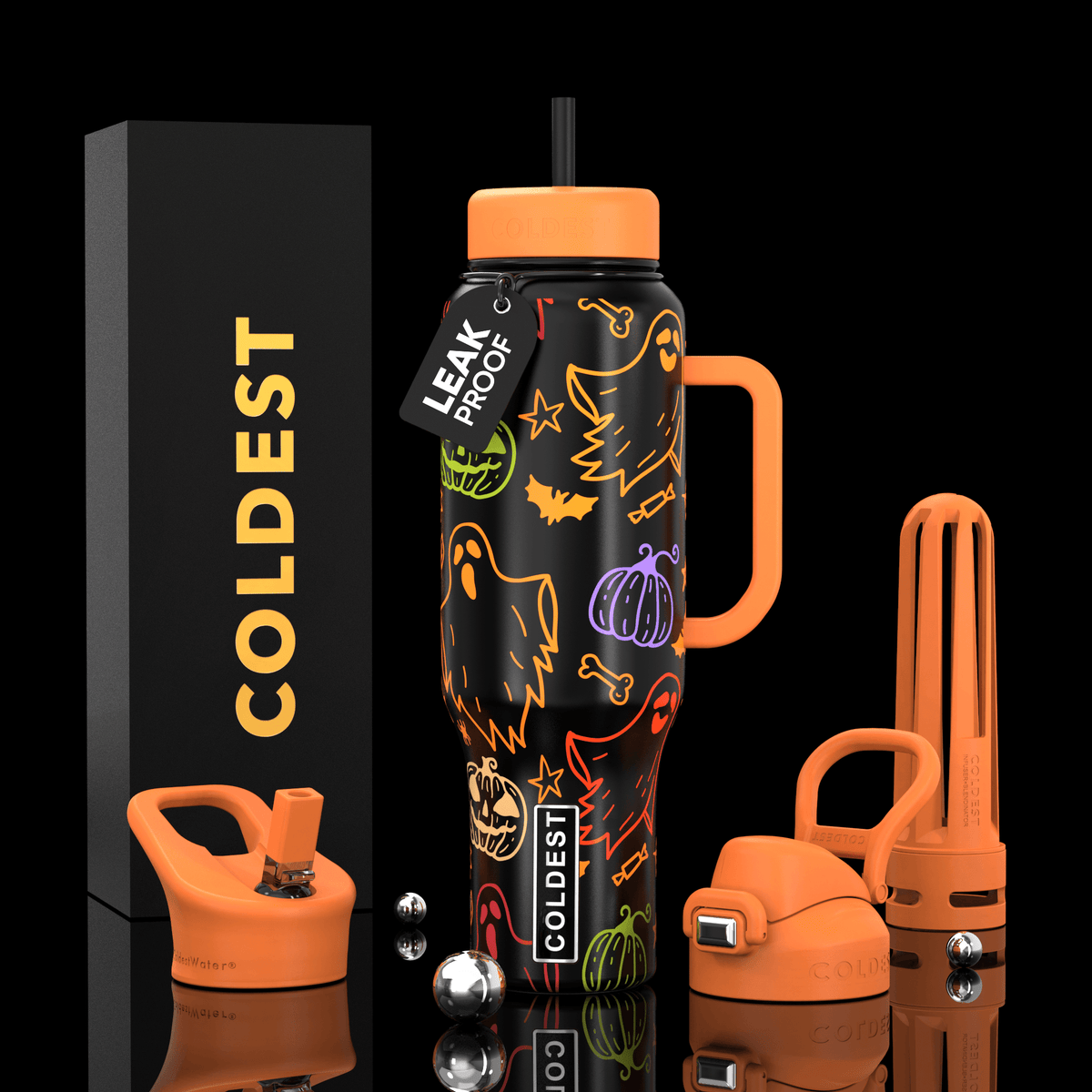 COLDEST 46oz Limitless Ultra V8 Water Bottle - Home HavenCOLDEST 46oz Limitless Ultra V8 Water Bottle