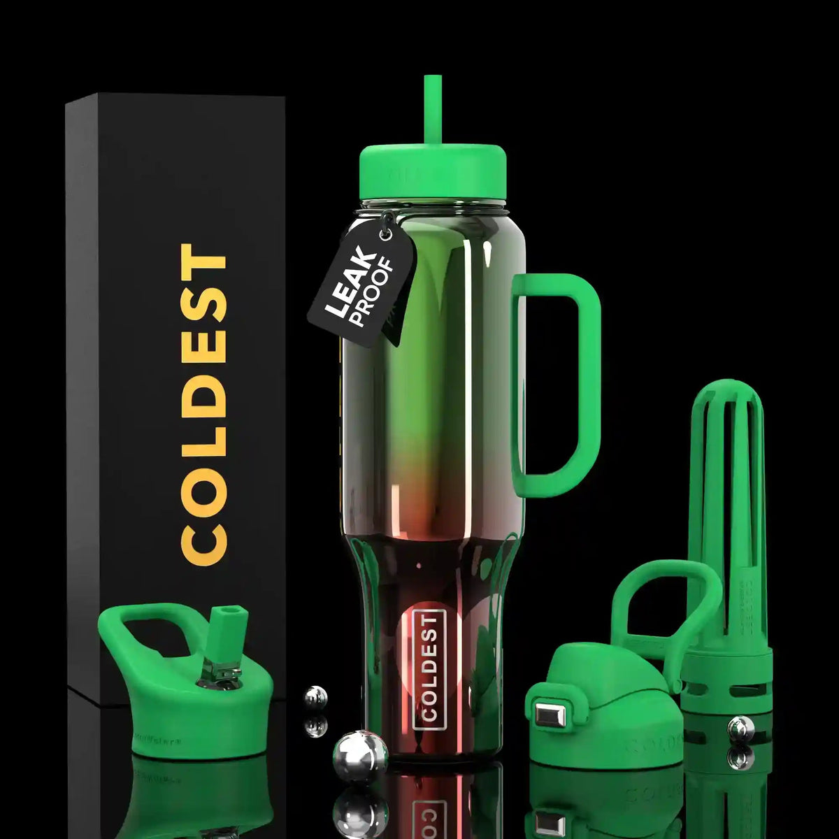 COLDEST 46oz Limitless Ultra V8 Water Bottle - Home HavenCOLDEST 46oz Limitless Ultra V8 Water Bottle