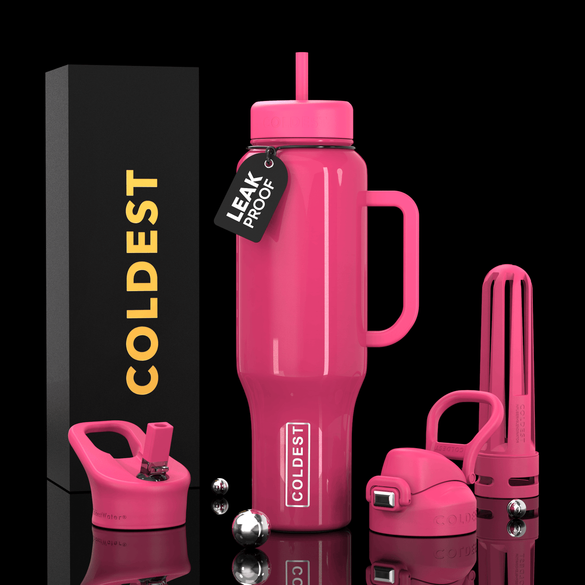 COLDEST 46oz Limitless Ultra V8 Water Bottle - Home HavenCOLDEST 46oz Limitless Ultra V8 Water Bottle