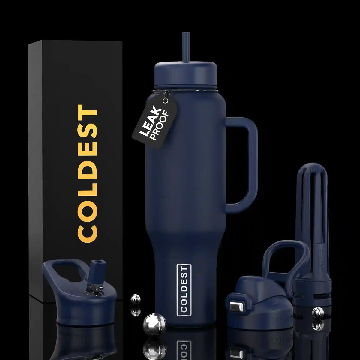 COLDEST 46oz Limitless Ultra V8 Water Bottle - Home HavenCOLDEST 46oz Limitless Ultra V8 Water Bottle