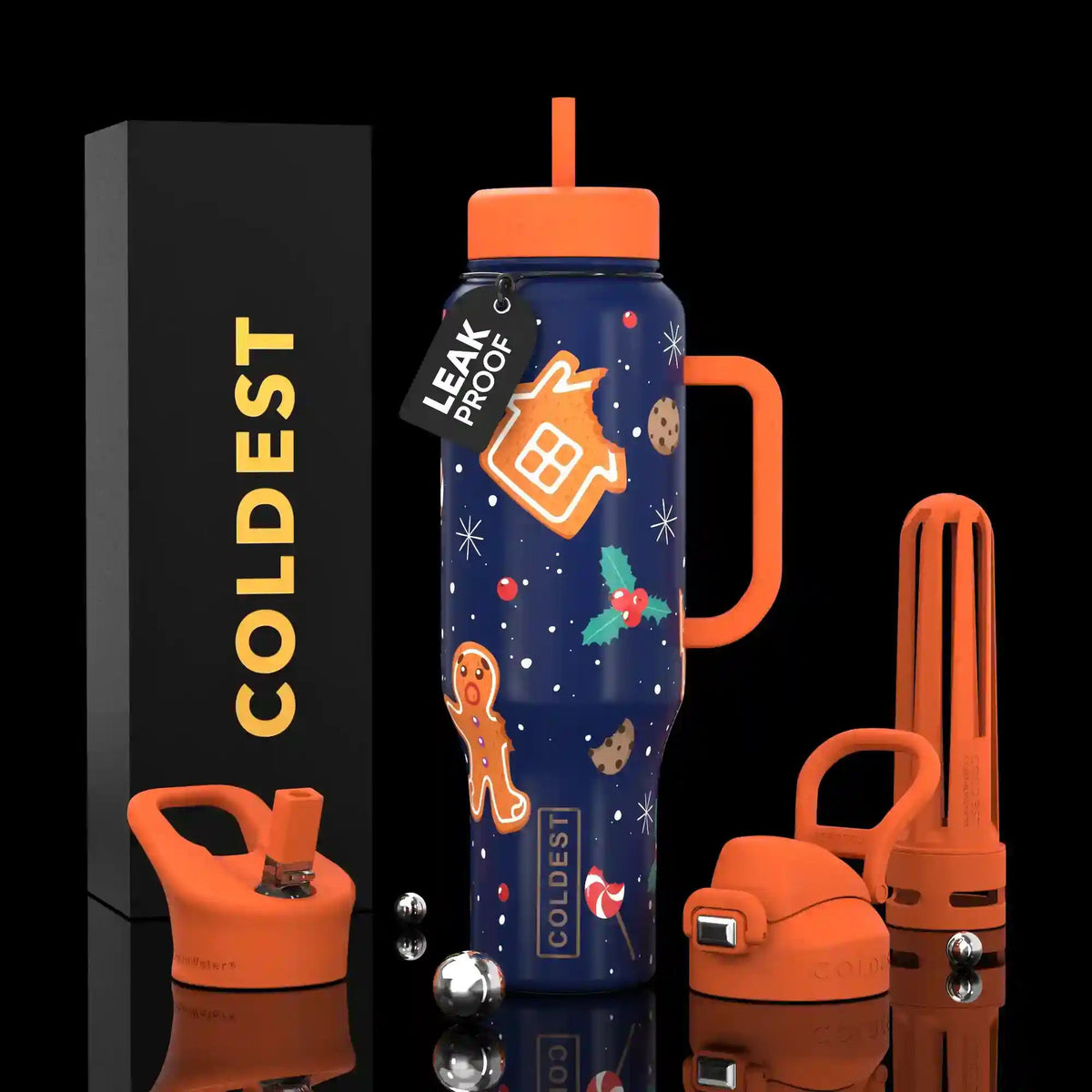 COLDEST 46oz Limitless Ultra V8 Water Bottle - Home HavenCOLDEST 46oz Limitless Ultra V8 Water Bottle