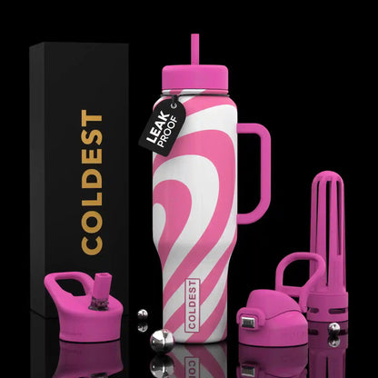 COLDEST 46oz Limitless Ultra V8 Water Bottle - Home HavenCOLDEST 46oz Limitless Ultra V8 Water Bottle