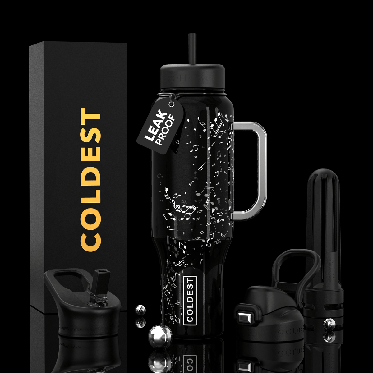 COLDEST 46oz Limitless Ultra V8 Water Bottle - Home HavenCOLDEST 46oz Limitless Ultra V8 Water Bottle