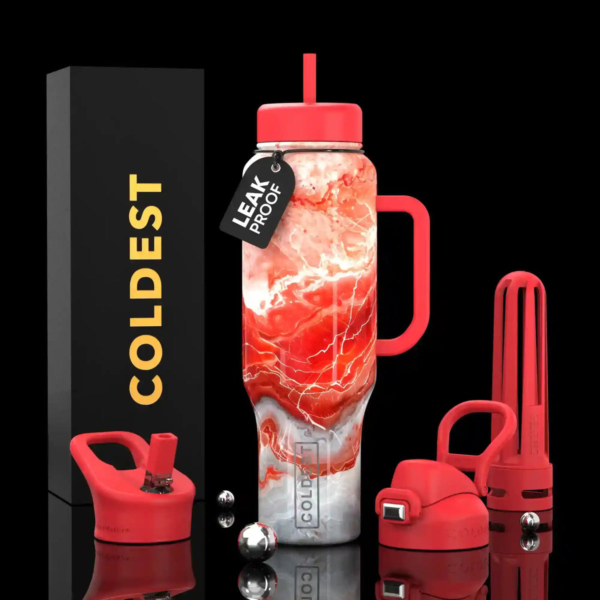 COLDEST 46oz Limitless Ultra V8 Water Bottle - Home HavenCOLDEST 46oz Limitless Ultra V8 Water Bottle