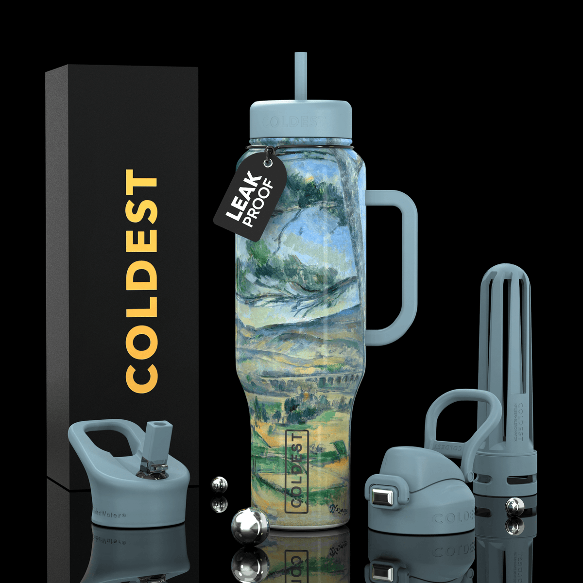 COLDEST 46oz Limitless Ultra V8 Water Bottle - Home HavenCOLDEST 46oz Limitless Ultra V8 Water Bottle