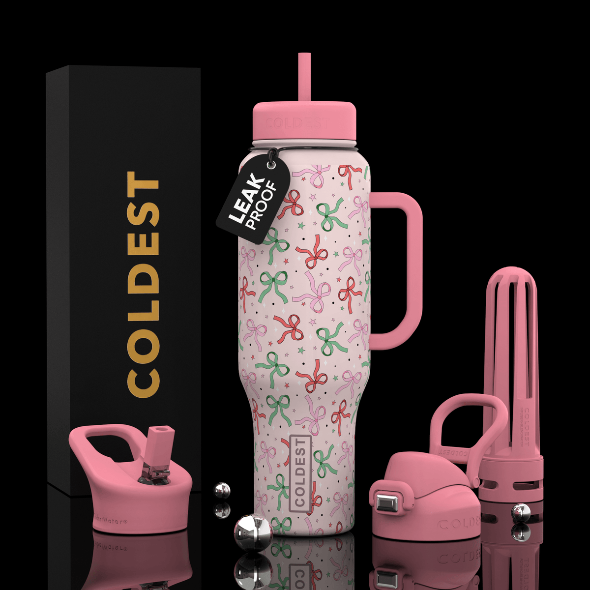 COLDEST 46oz Limitless Ultra V8 Water Bottle - Home HavenCOLDEST 46oz Limitless Ultra V8 Water Bottle