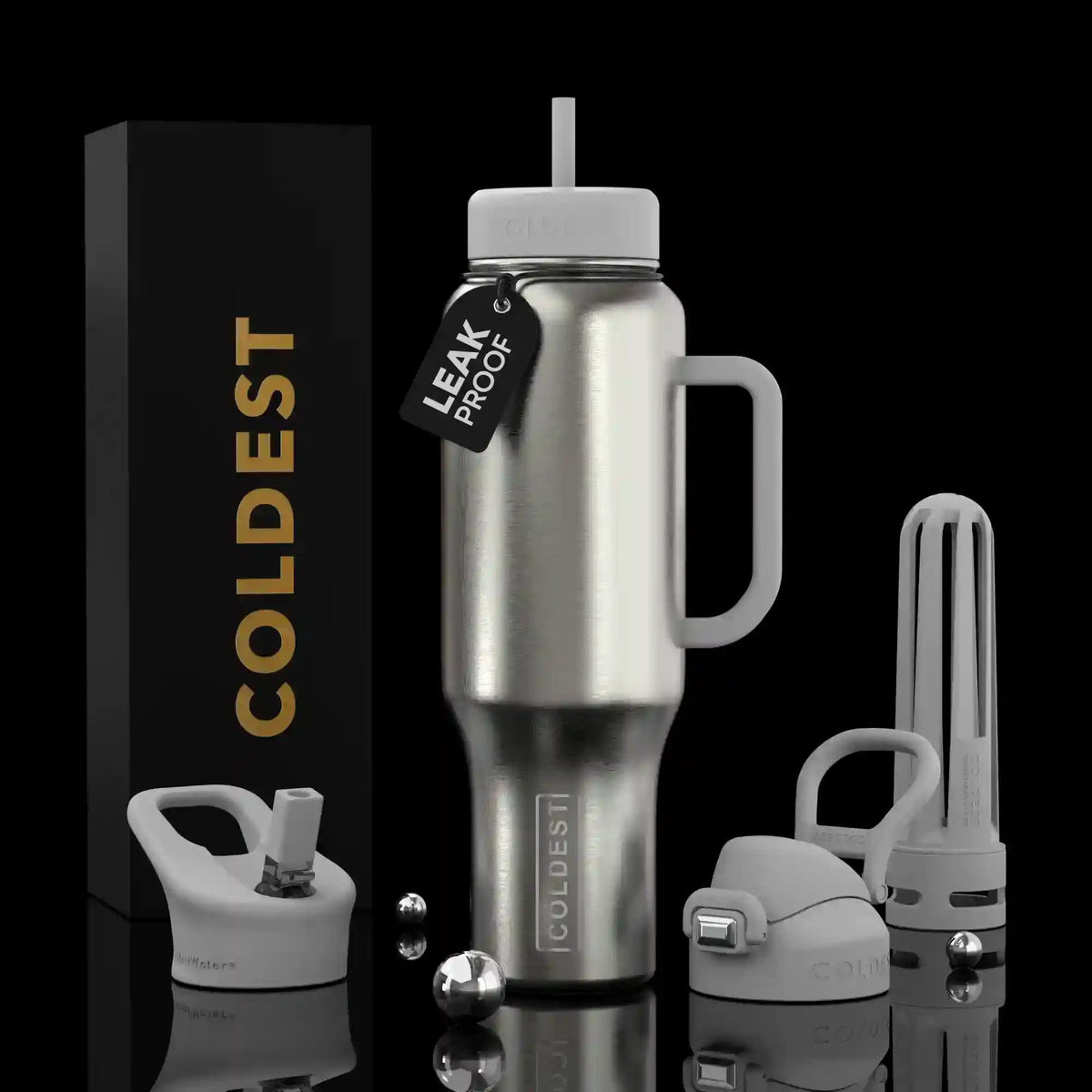 COLDEST 46oz Limitless Ultra V8 Water Bottle - Home HavenCOLDEST 46oz Limitless Ultra V8 Water Bottle