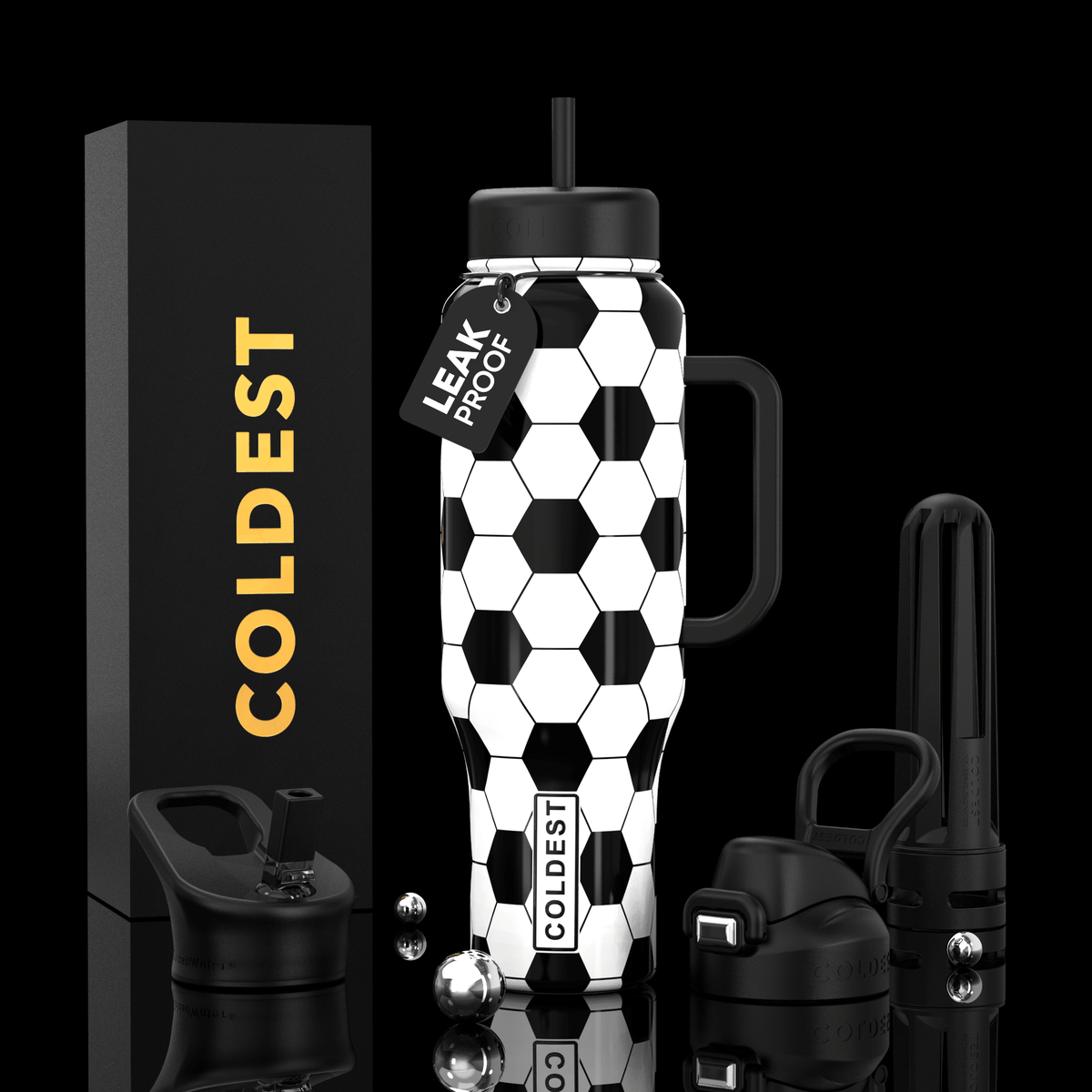 COLDEST 46oz Limitless Ultra V8 Water Bottle - Home HavenCOLDEST 46oz Limitless Ultra V8 Water Bottle