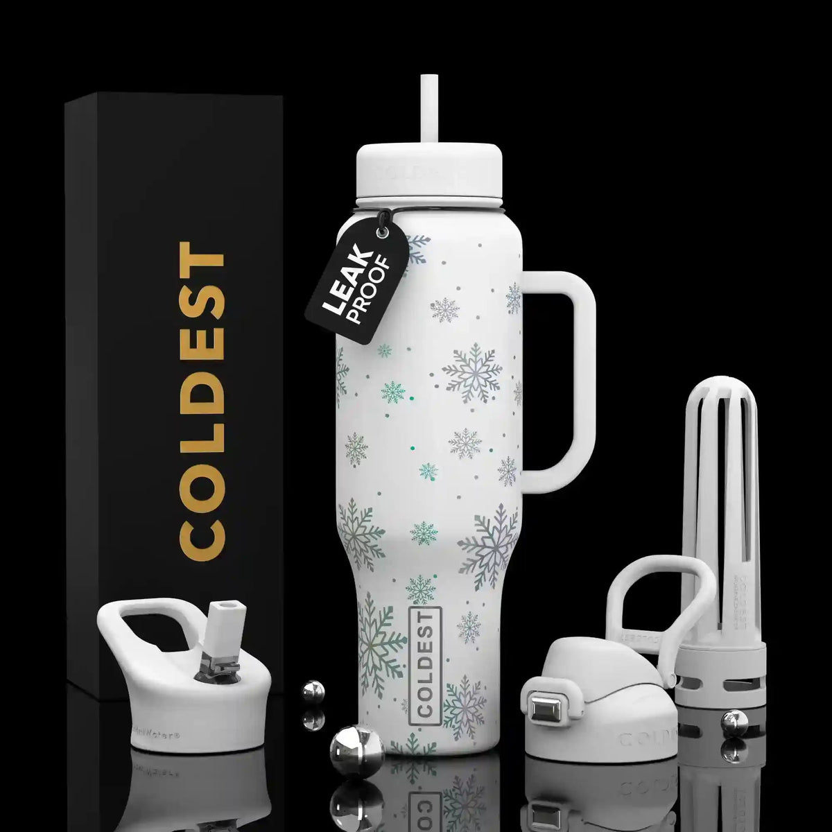 COLDEST 46oz Limitless Ultra V8 Water Bottle - Home HavenCOLDEST 46oz Limitless Ultra V8 Water Bottle