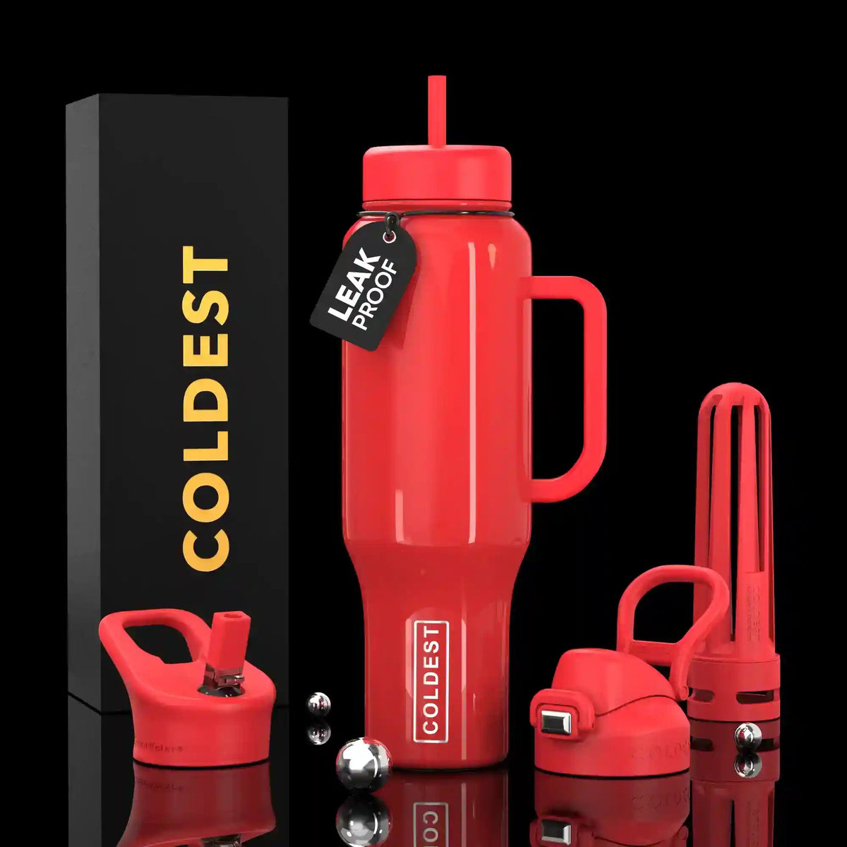 COLDEST 46oz Limitless Ultra V8 Water Bottle - Home HavenCOLDEST 46oz Limitless Ultra V8 Water Bottle