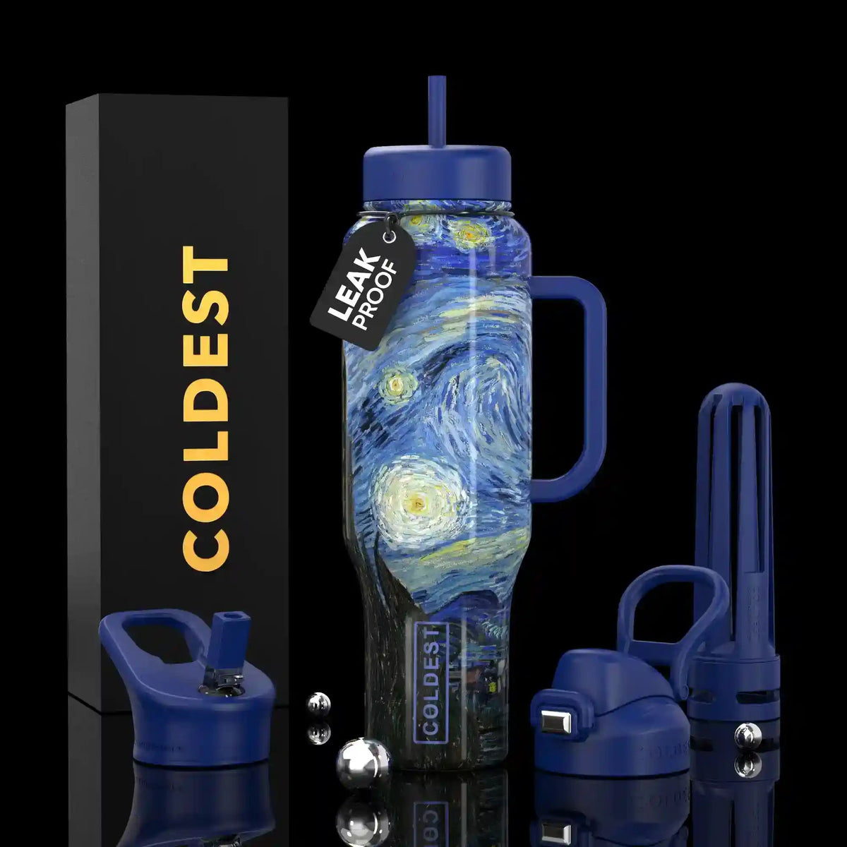 COLDEST 46oz Limitless Ultra V8 Water Bottle - Home HavenCOLDEST 46oz Limitless Ultra V8 Water Bottle