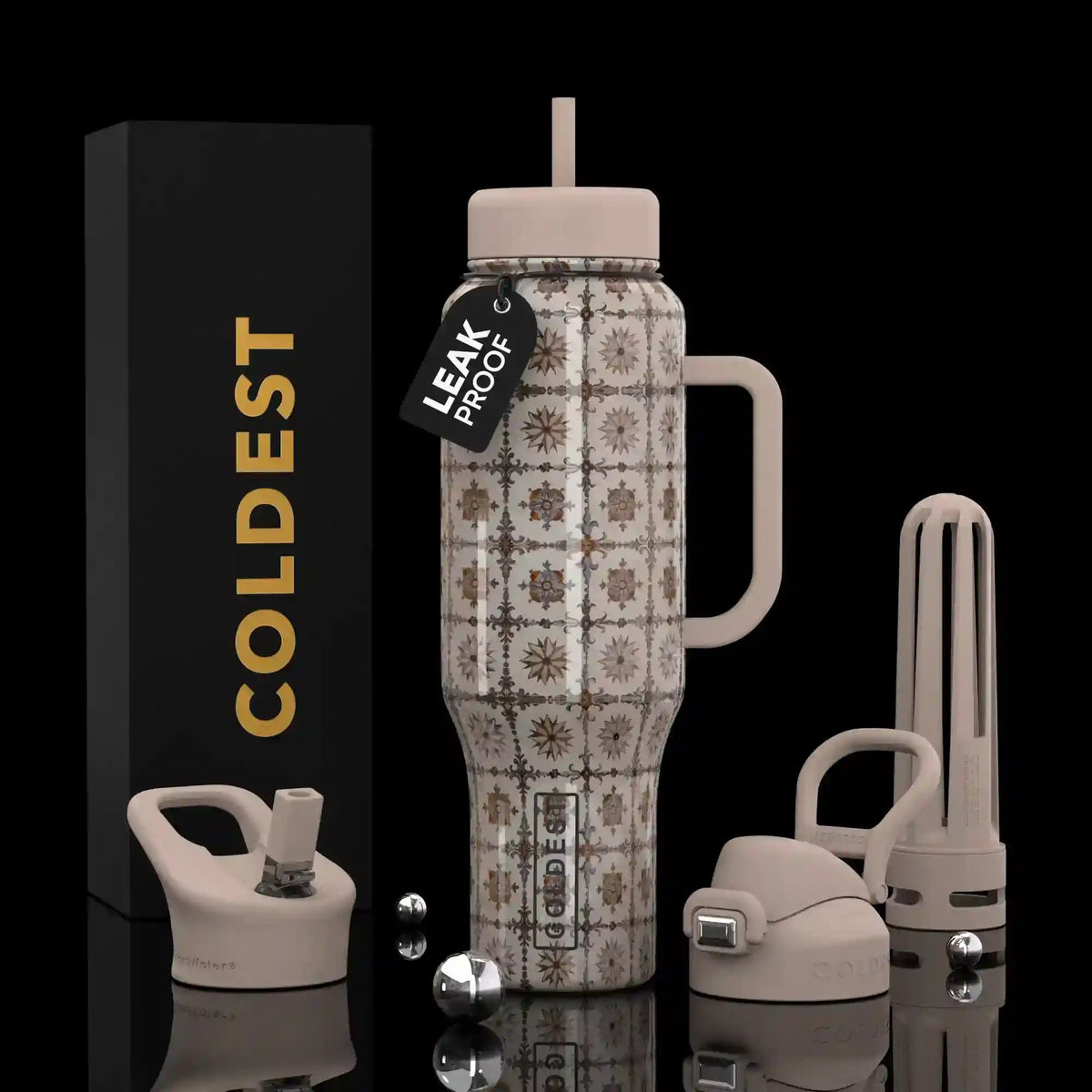 COLDEST 46oz Limitless Ultra V8 Water Bottle - Home HavenCOLDEST 46oz Limitless Ultra V8 Water Bottle