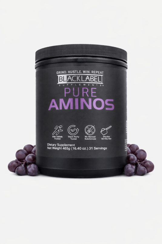 Pure Aminos EAA supplement for workout recovery and daily training