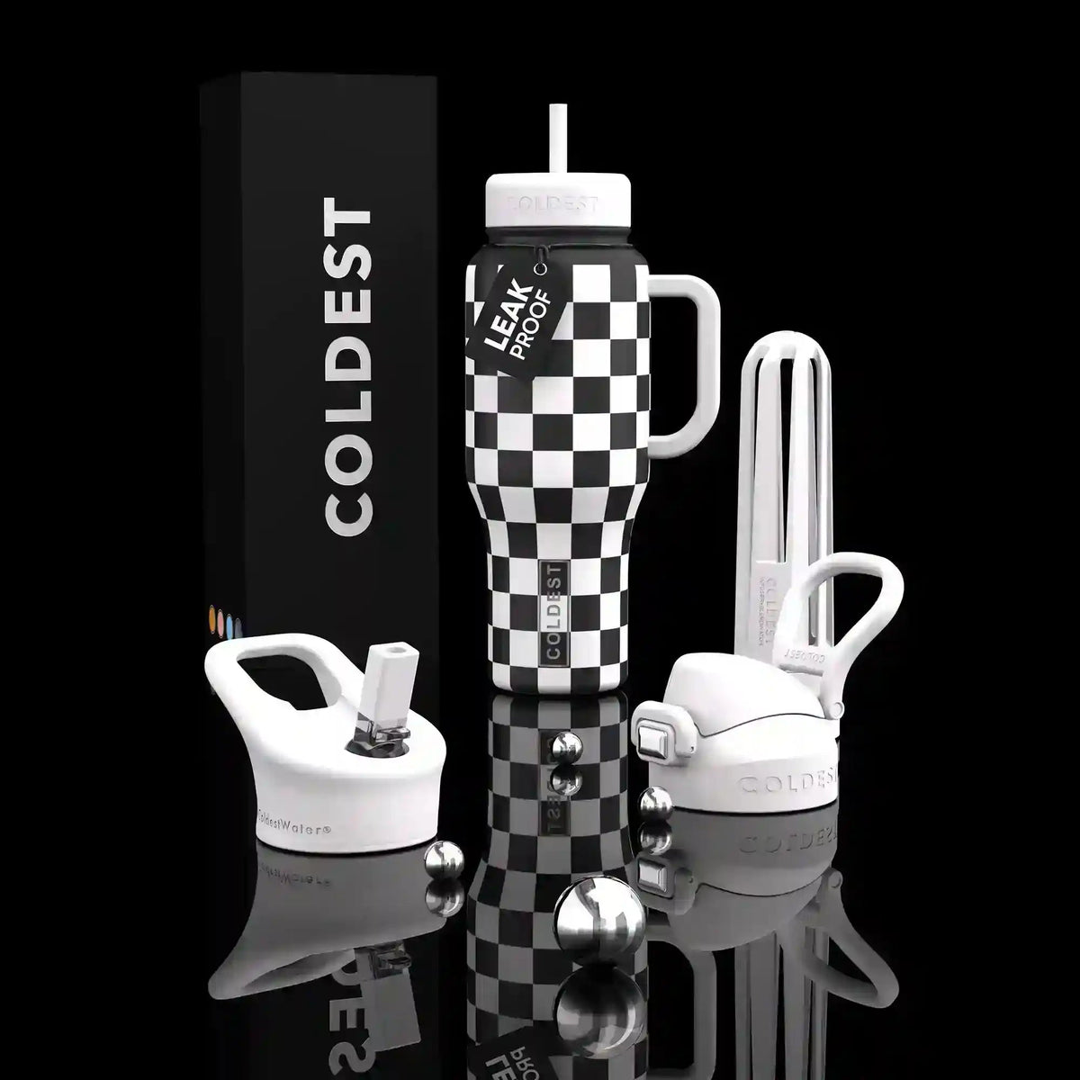 COLDEST 46oz Limitless Ultra V8 Water Bottle - Home HavenCOLDEST 46oz Limitless Ultra V8 Water Bottle