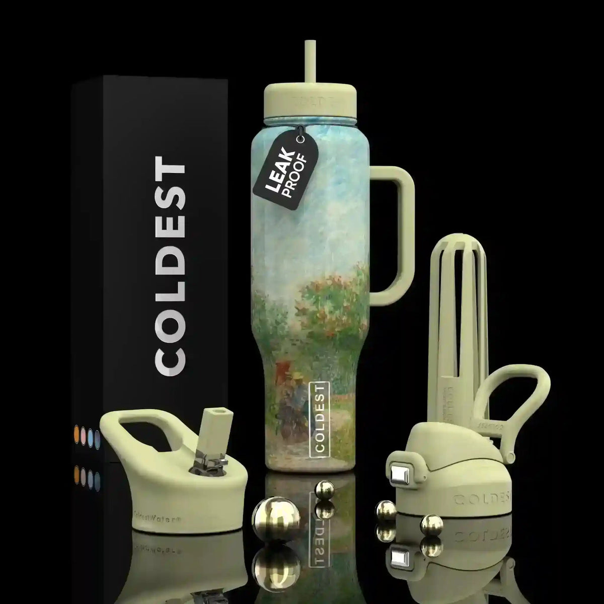 COLDEST 46oz Limitless Ultra V8 Water Bottle - Home HavenCOLDEST 46oz Limitless Ultra V8 Water Bottle