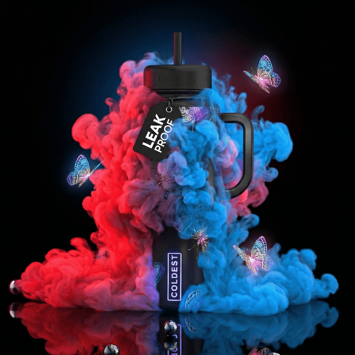 COLDEST 46oz Limitless Ultra V8 Water Bottle - Home HavenCOLDEST 46oz Limitless Ultra V8 Water Bottle