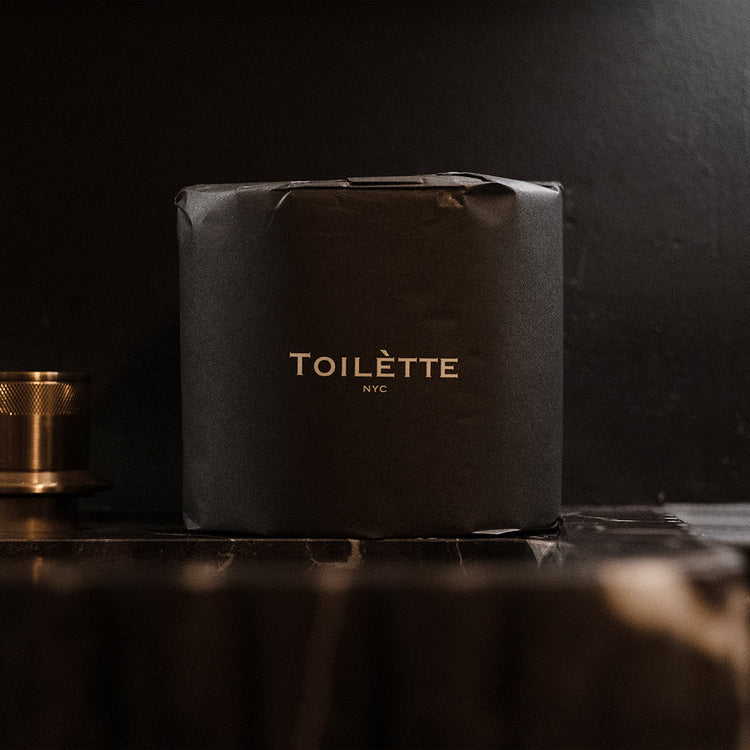 TOILÈTTE NYC bathroom tissue paper rolls