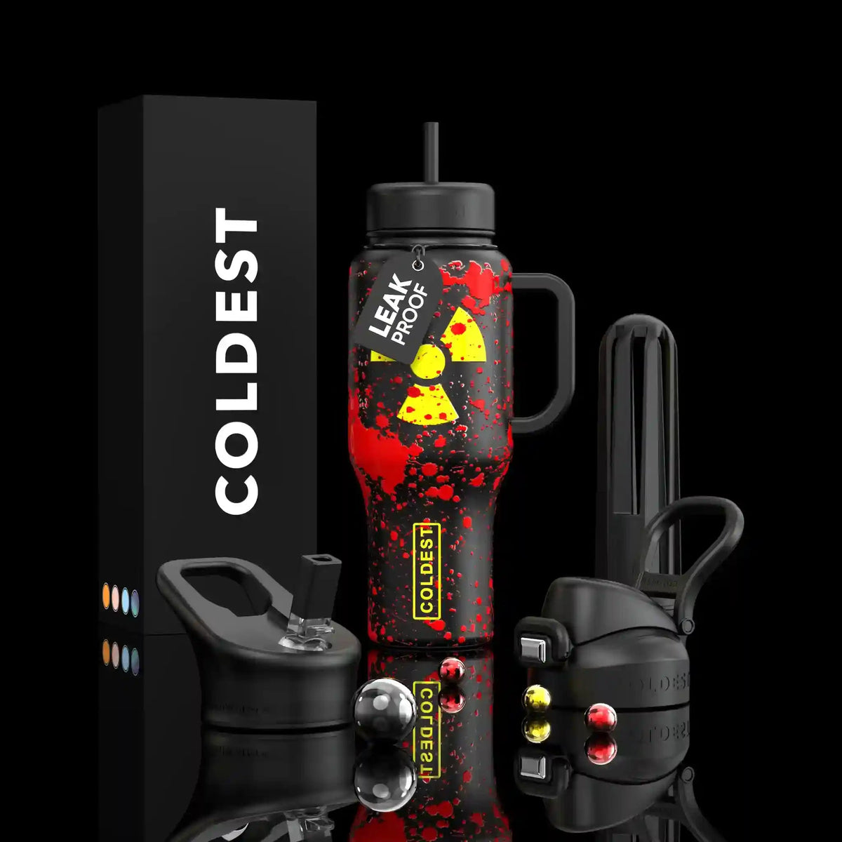 COLDEST 46oz Limitless Ultra V8 Water Bottle - Home HavenCOLDEST 46oz Limitless Ultra V8 Water Bottle