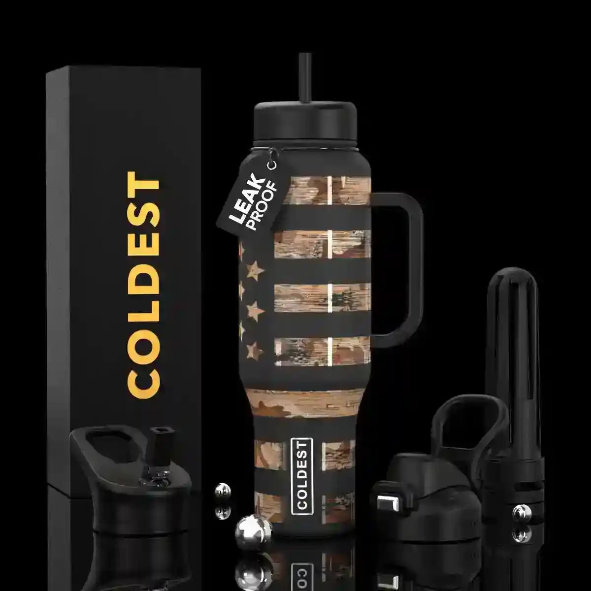 COLDEST 46oz Limitless Ultra V8 Water Bottle - Home HavenCOLDEST 46oz Limitless Ultra V8 Water Bottle