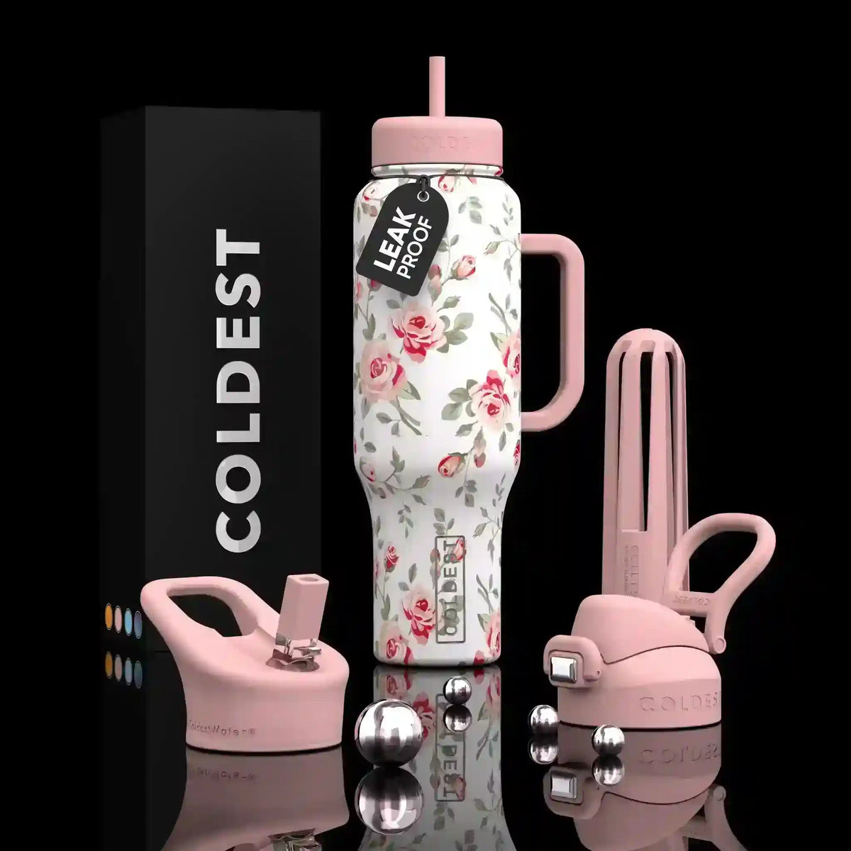COLDEST 46oz Limitless Ultra V8 Water Bottle - Home HavenCOLDEST 46oz Limitless Ultra V8 Water Bottle