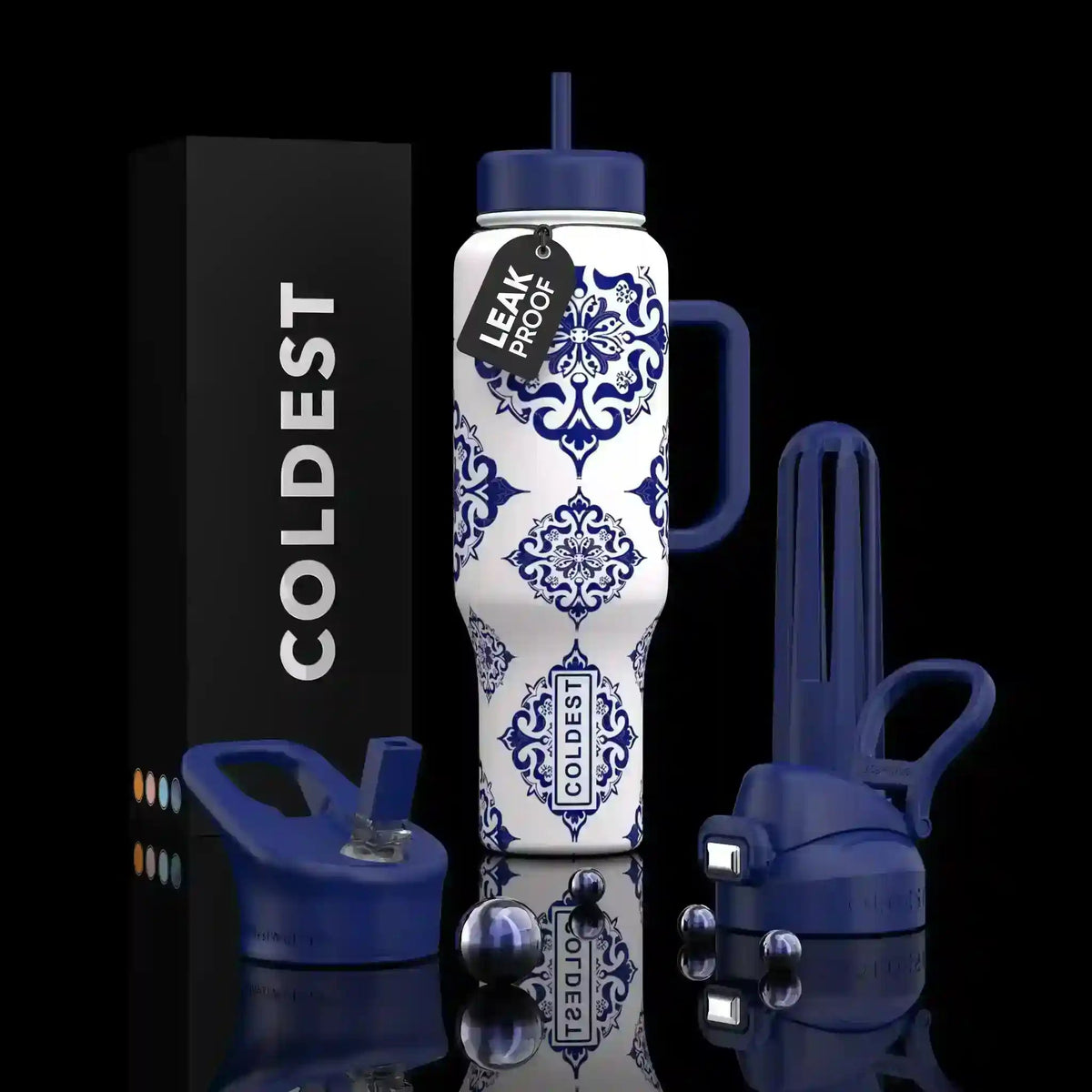 COLDEST 46oz Limitless Ultra V8 Water Bottle - Home HavenCOLDEST 46oz Limitless Ultra V8 Water Bottle