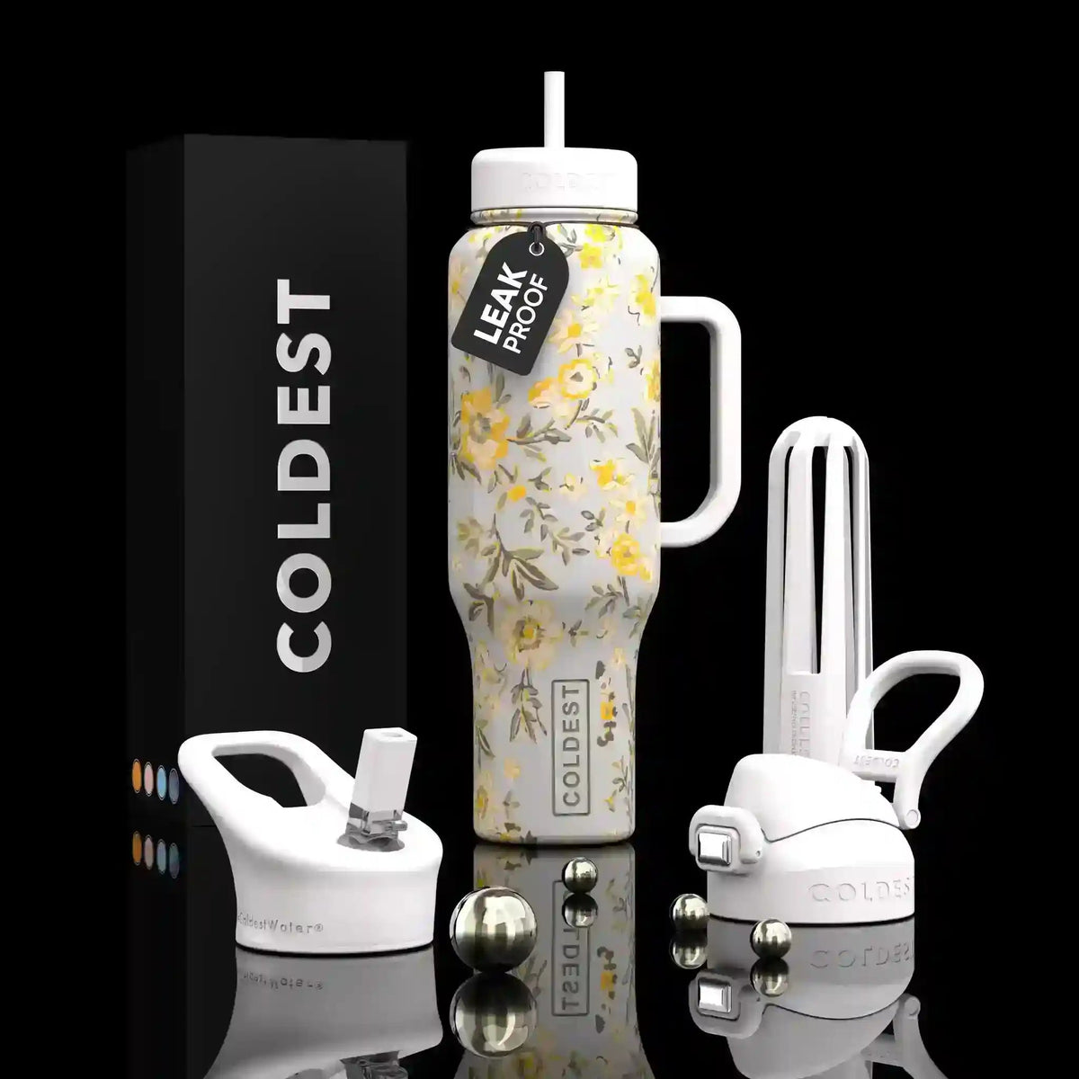 COLDEST 46oz Limitless Ultra V8 Water Bottle - Home HavenCOLDEST 46oz Limitless Ultra V8 Water Bottle